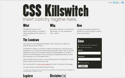 CSS Killswitch