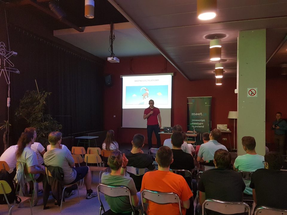 Moje wystąpienie podczas MeetJS Katowice 09.2018