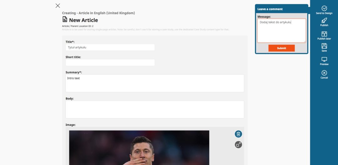 eZ Platform Editorial Workflow 1