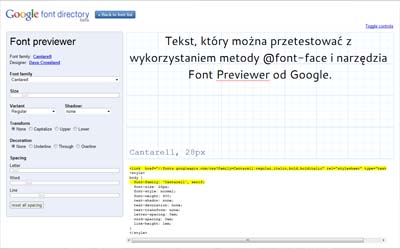 Google Font Previewer