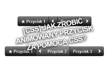 [CSS] Jak zrobić animowany przycisk za pomocą CSS?